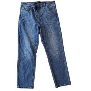 Liverpool Women’s Skinny Straight Jeans Size 31 Medium/Dark Wash Stretch Denim